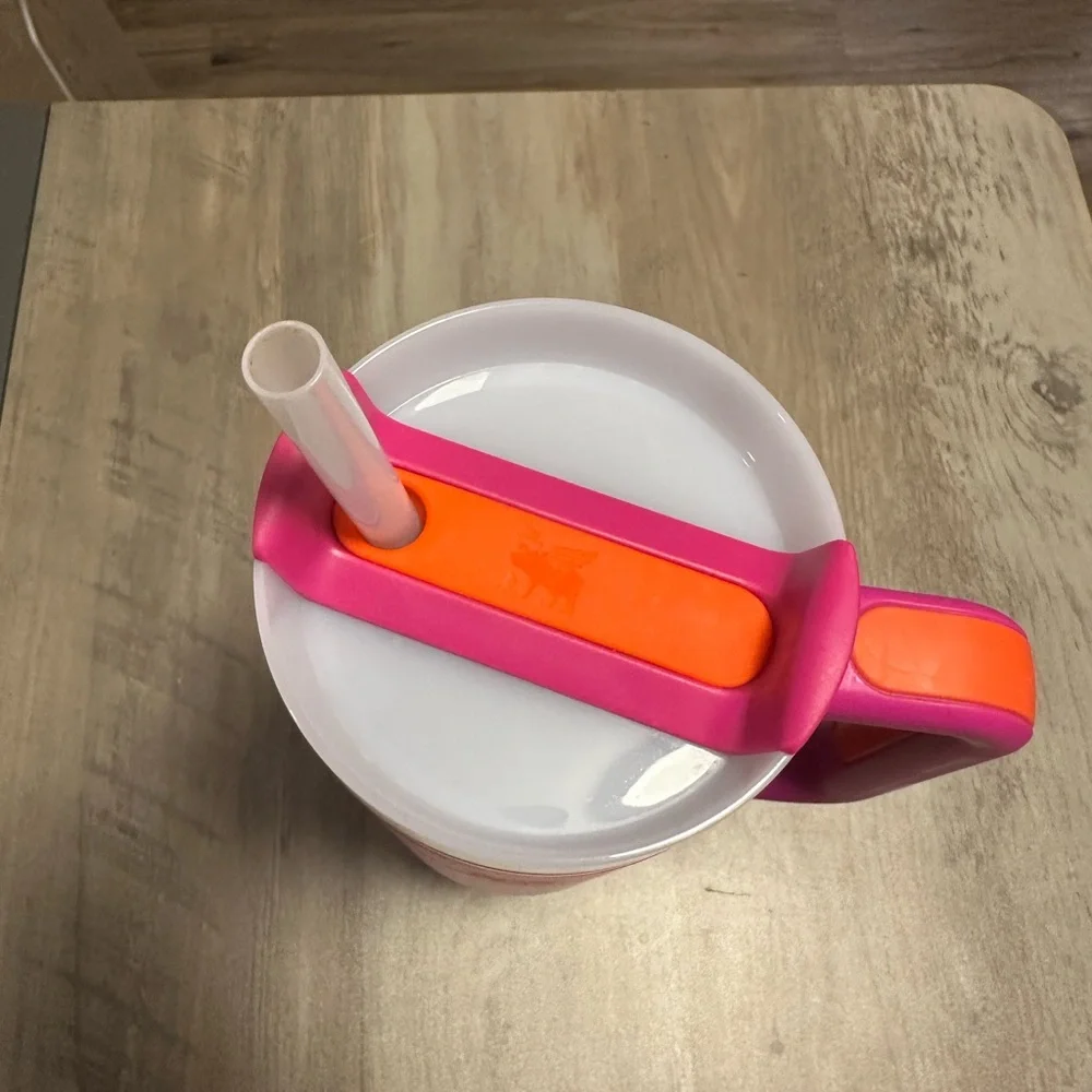 30 oz Stanley Pink Orange - Picture 2 of 7